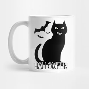 Halloween cat Mug